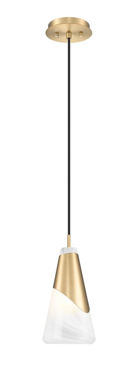 Mini-suspension Aimie - Câble Or moderne 13 1/4" by Z-Lite | Luminaires & cie