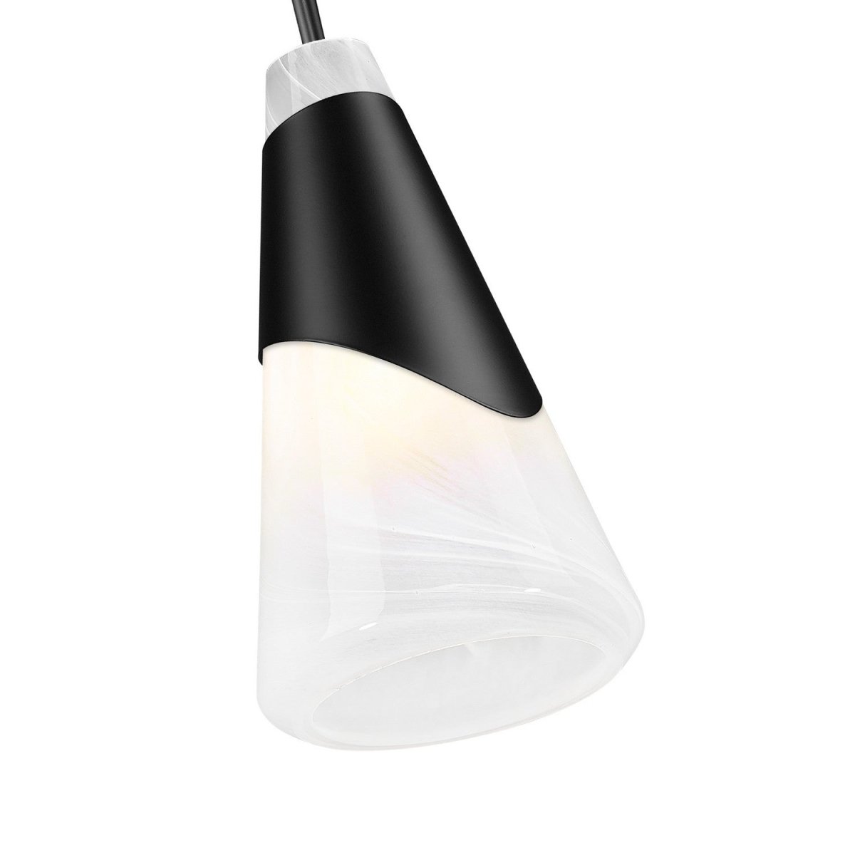 Mini-suspension Aimie - Tige Or moderne 15 3/4" by Z-Lite | Luminaires & cie