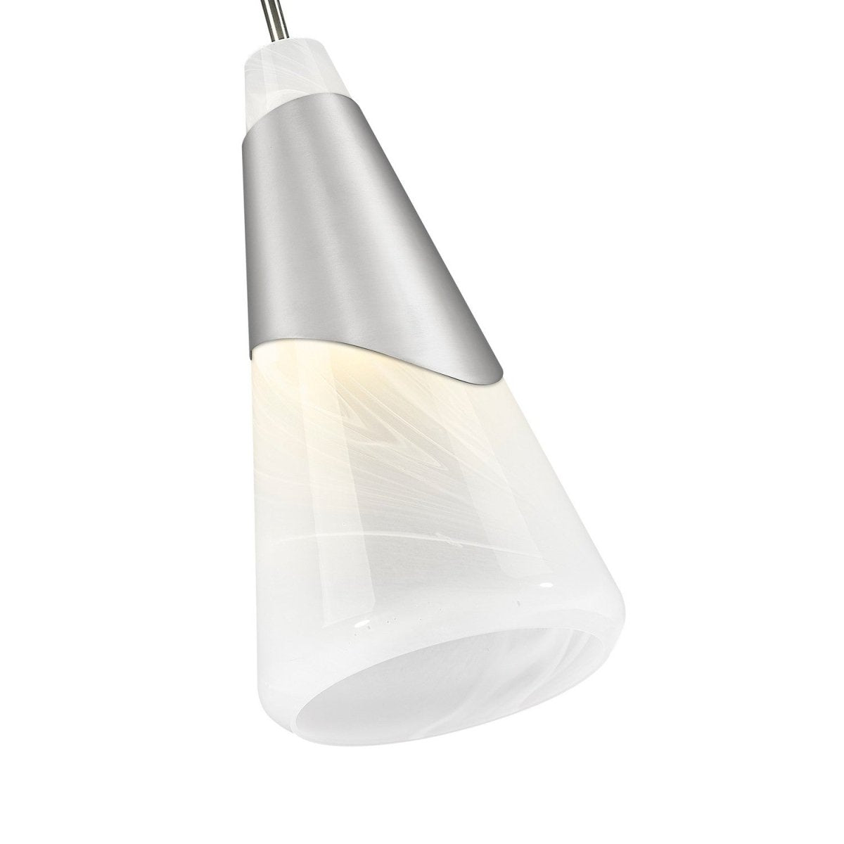 Mini-suspension Aimie - Tige Or moderne 15 3/4" by Z-Lite | Luminaires & cie