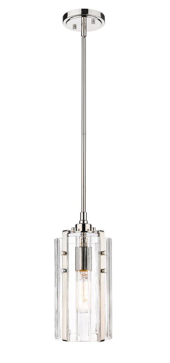 Mini-suspension Alverton - Nickel poli 5 1/2" by Z-Lite | Luminaires & cie