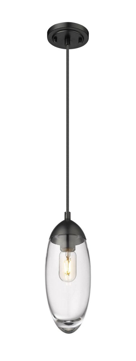 Mini-suspension Arden - Laiton frotté Acier by Z-Lite | Luminaires & cie