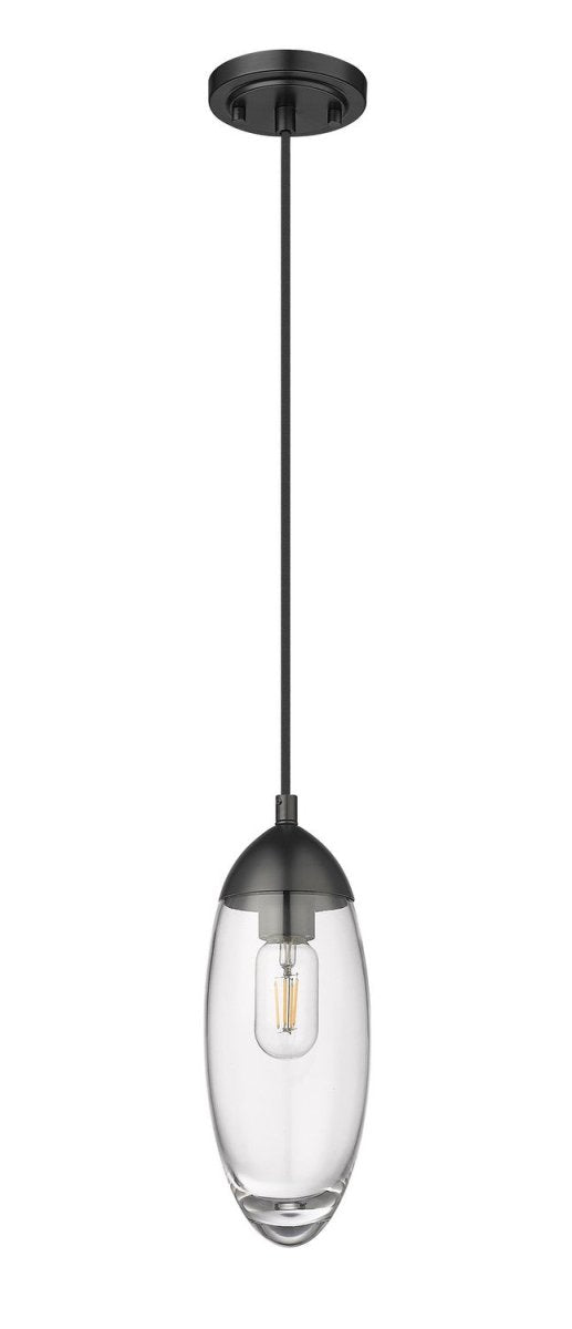 Mini-suspension Arden - Laiton frotté Acier by Z-Lite | Luminaires & cie