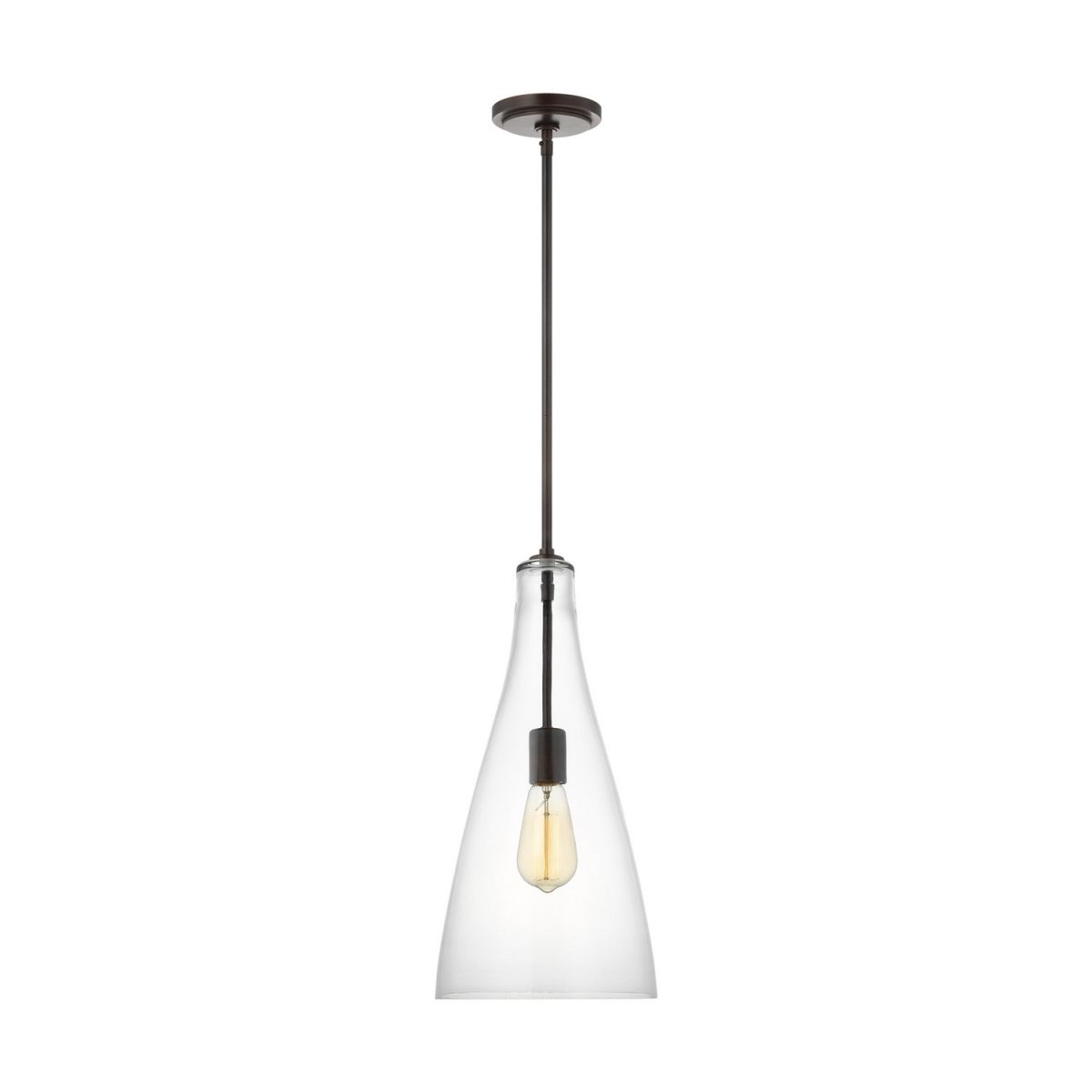Mini-suspension Arilda - Bronze by Visual Comfort Studio | Luminaires & cie