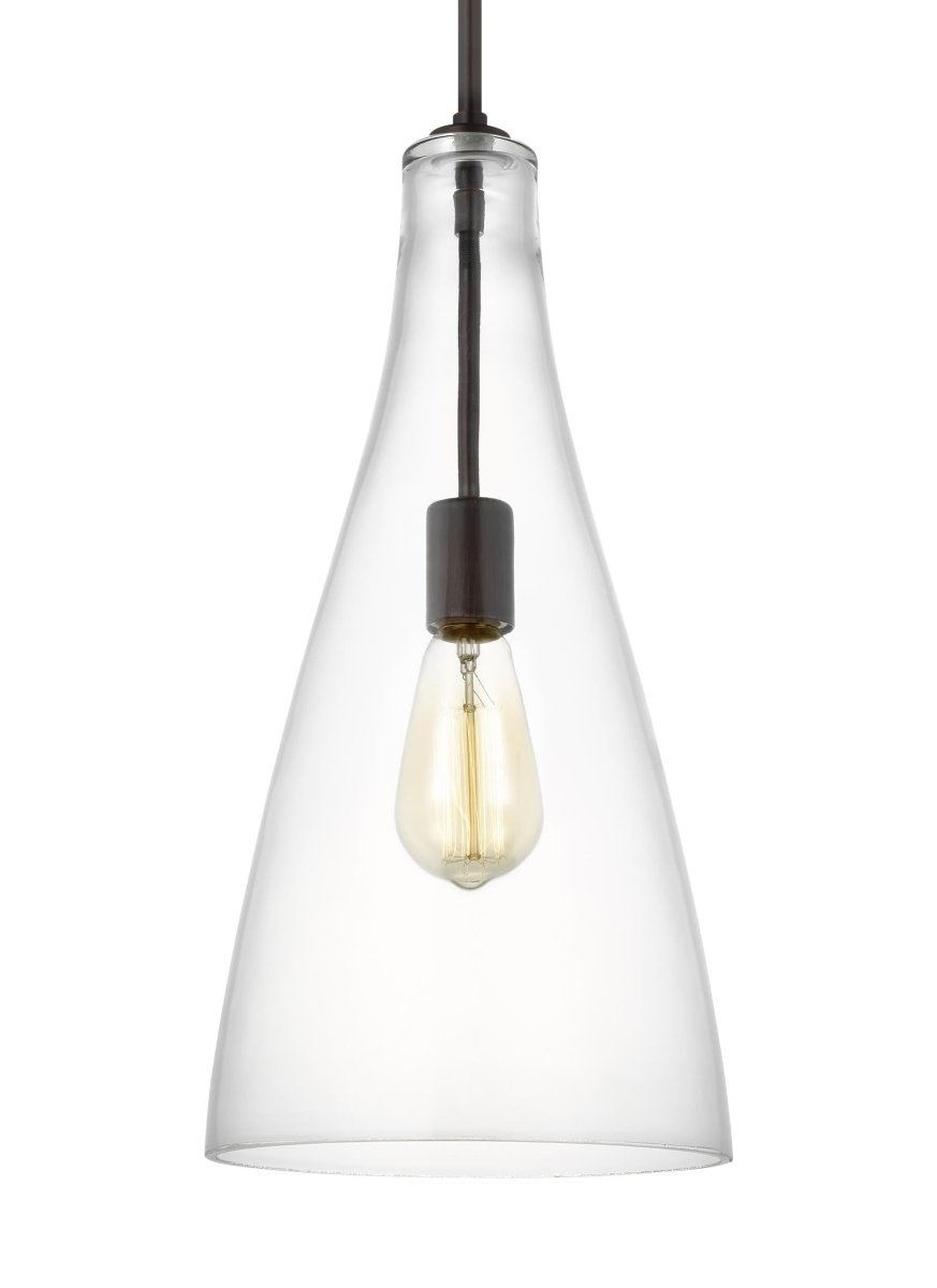 Mini-suspension Arilda - Nickel brossé by Visual Comfort Studio | Luminaires & cie