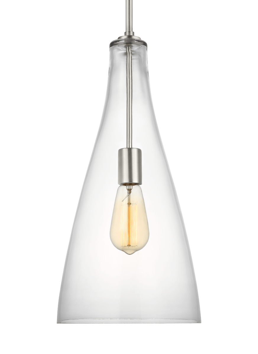 Mini-suspension Arilda - Nickel brossé by Visual Comfort Studio | Luminaires & cie