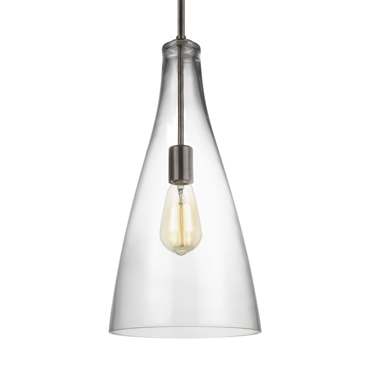 Mini-suspension Arilda - Nickel brossé by Visual Comfort Studio | Luminaires & cie
