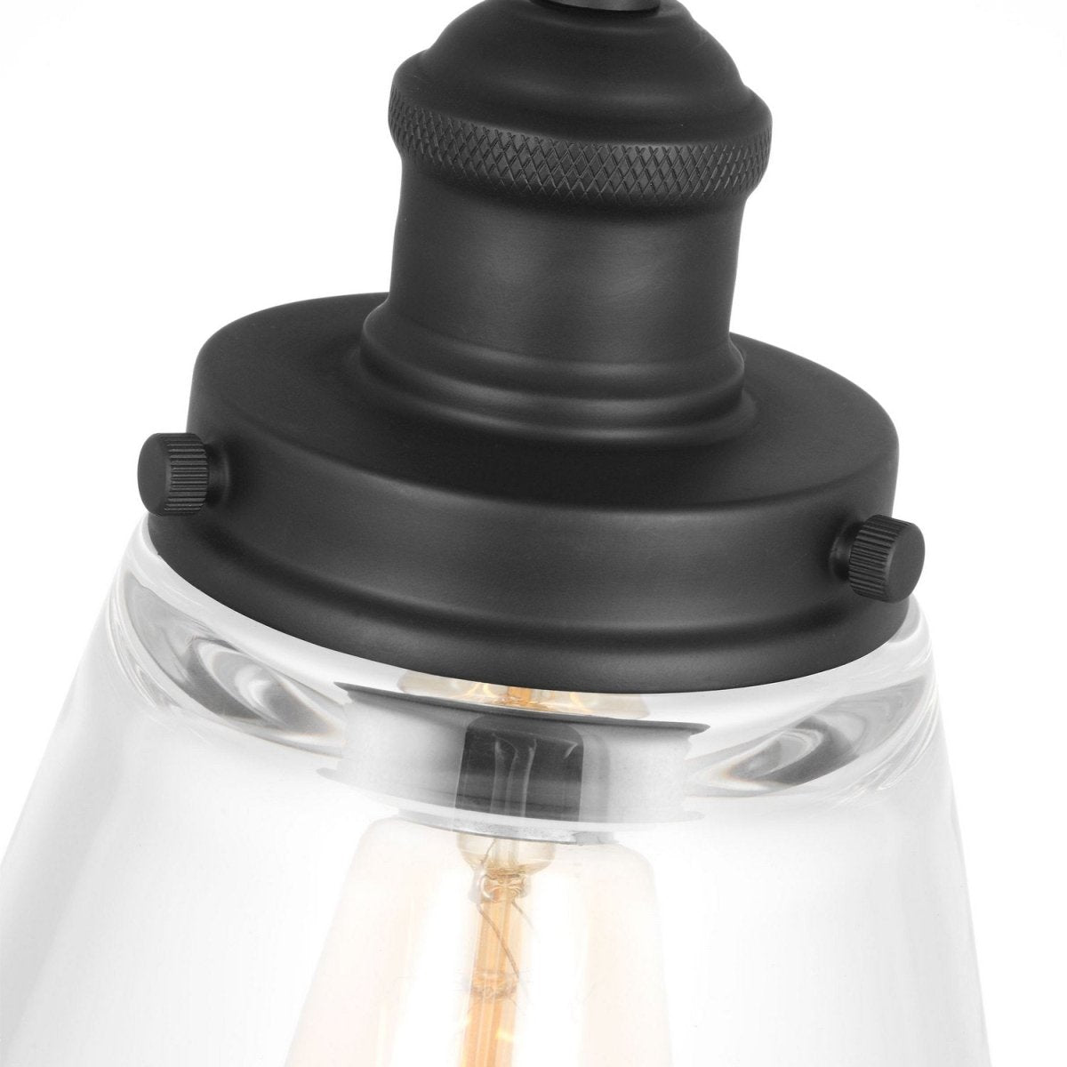 Mini-suspension Baskin - Satin Brass 9 by Visual Comfort Studio | Luminaires & cie
