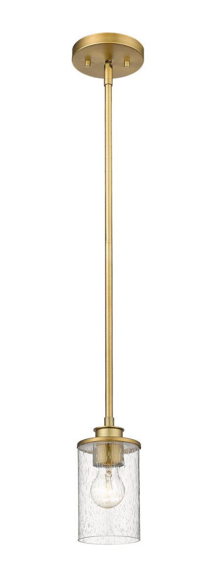Mini-suspension Beckett - Laiton ancien by Z-Lite | Luminaires & cie