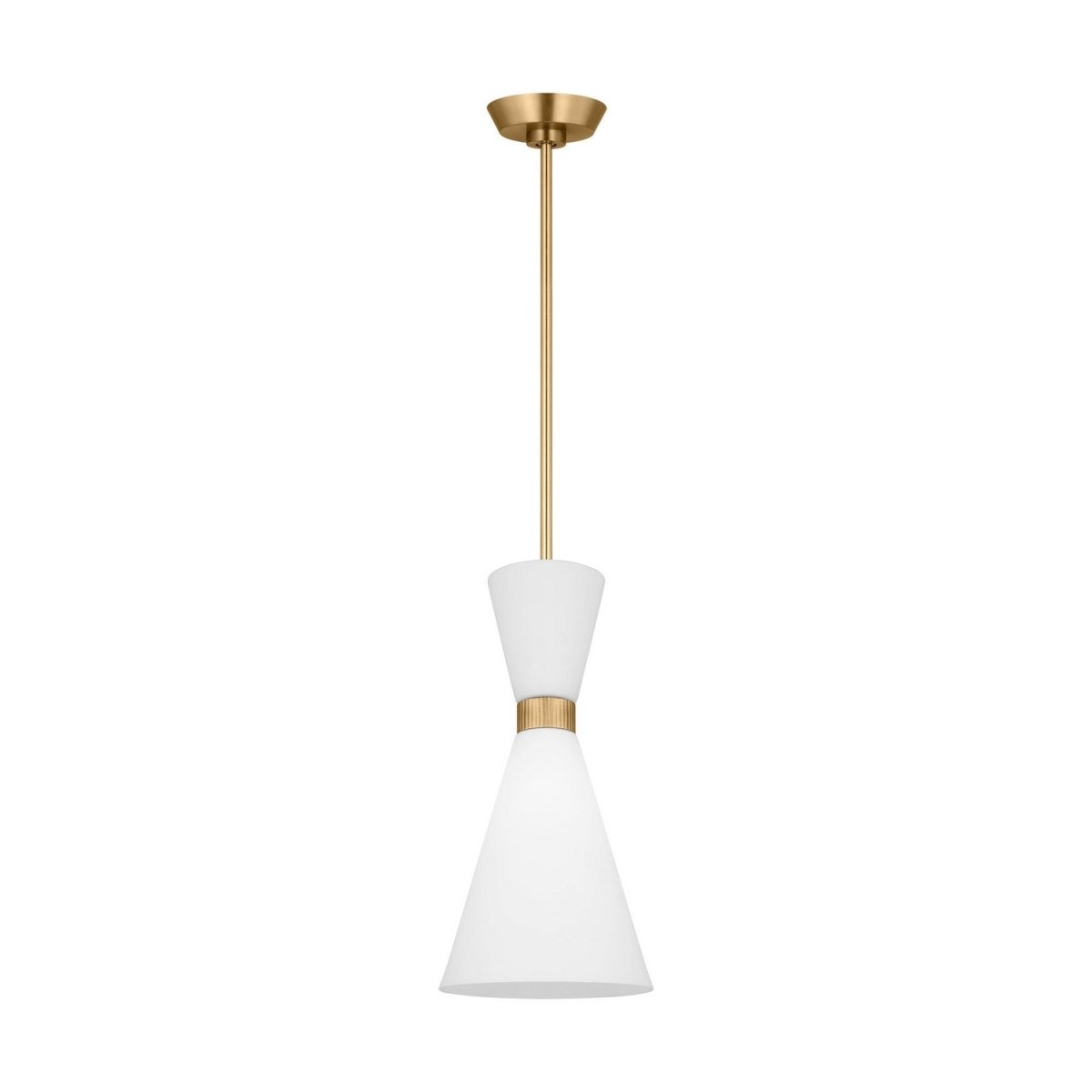 Mini-suspension Belcarra - Laiton satiné by Visual Comfort Studio | Luminaires & cie
