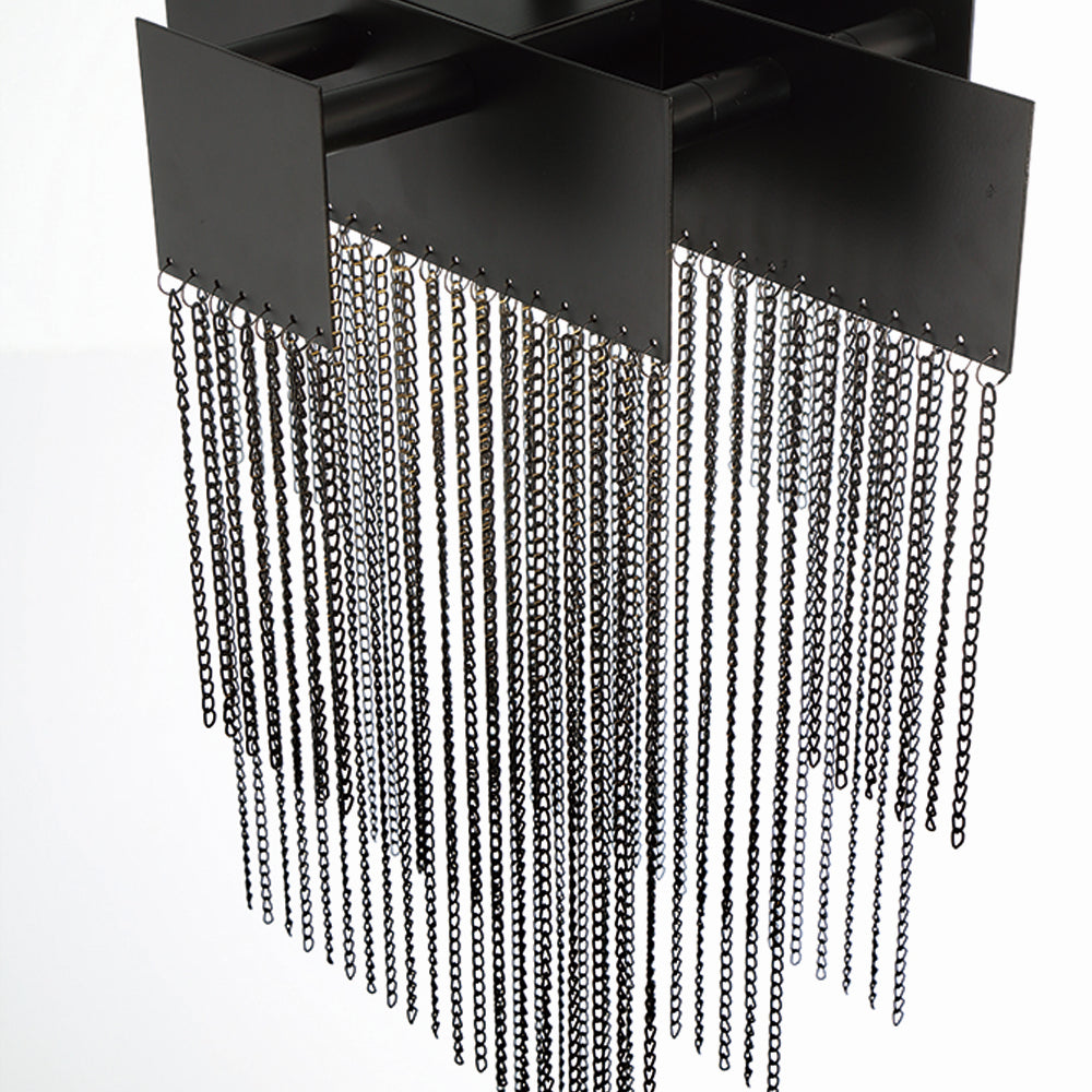 Mini-suspension Bloomfield Noir mat – vue 3
