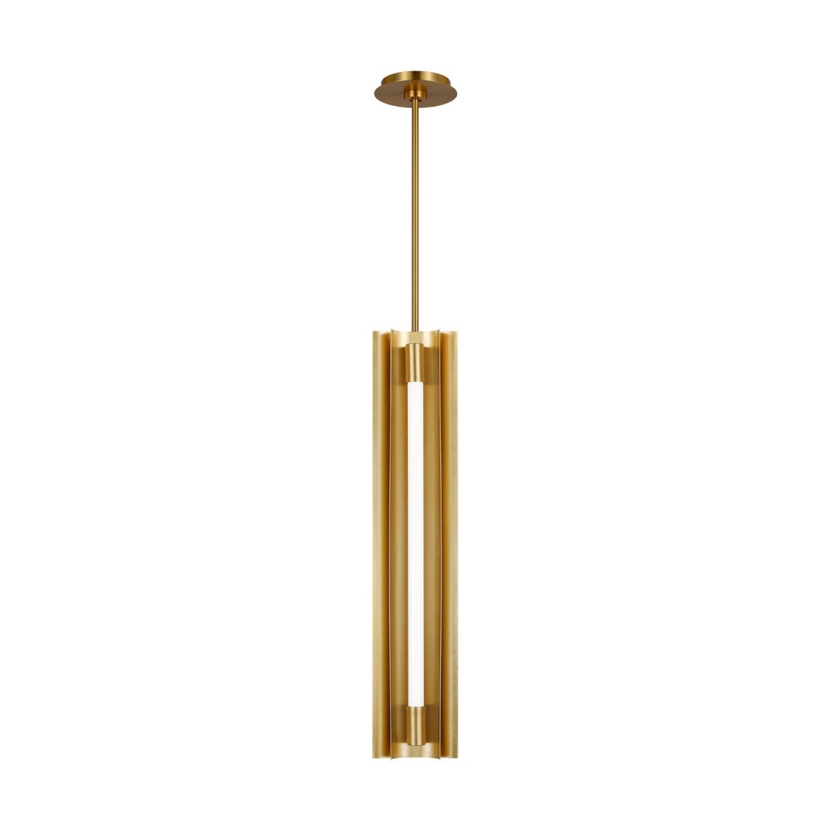 Mini-suspension Carson - Laiton bruni 5 3/8" by Visual Comfort Studio | Luminaires & cie