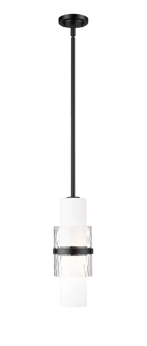Mini-suspension Cayden - Tige Noir mat by Z-Lite | Luminaires & cie