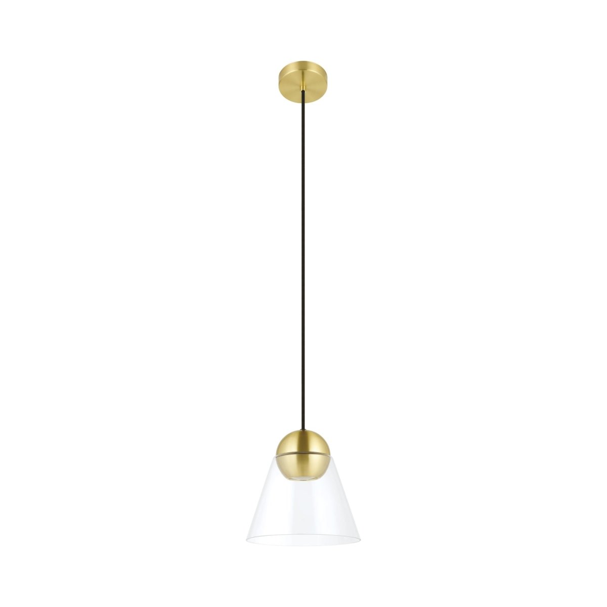 Mini suspension Cerasella - Laiton brossé by Eglo | Luminaires & cie