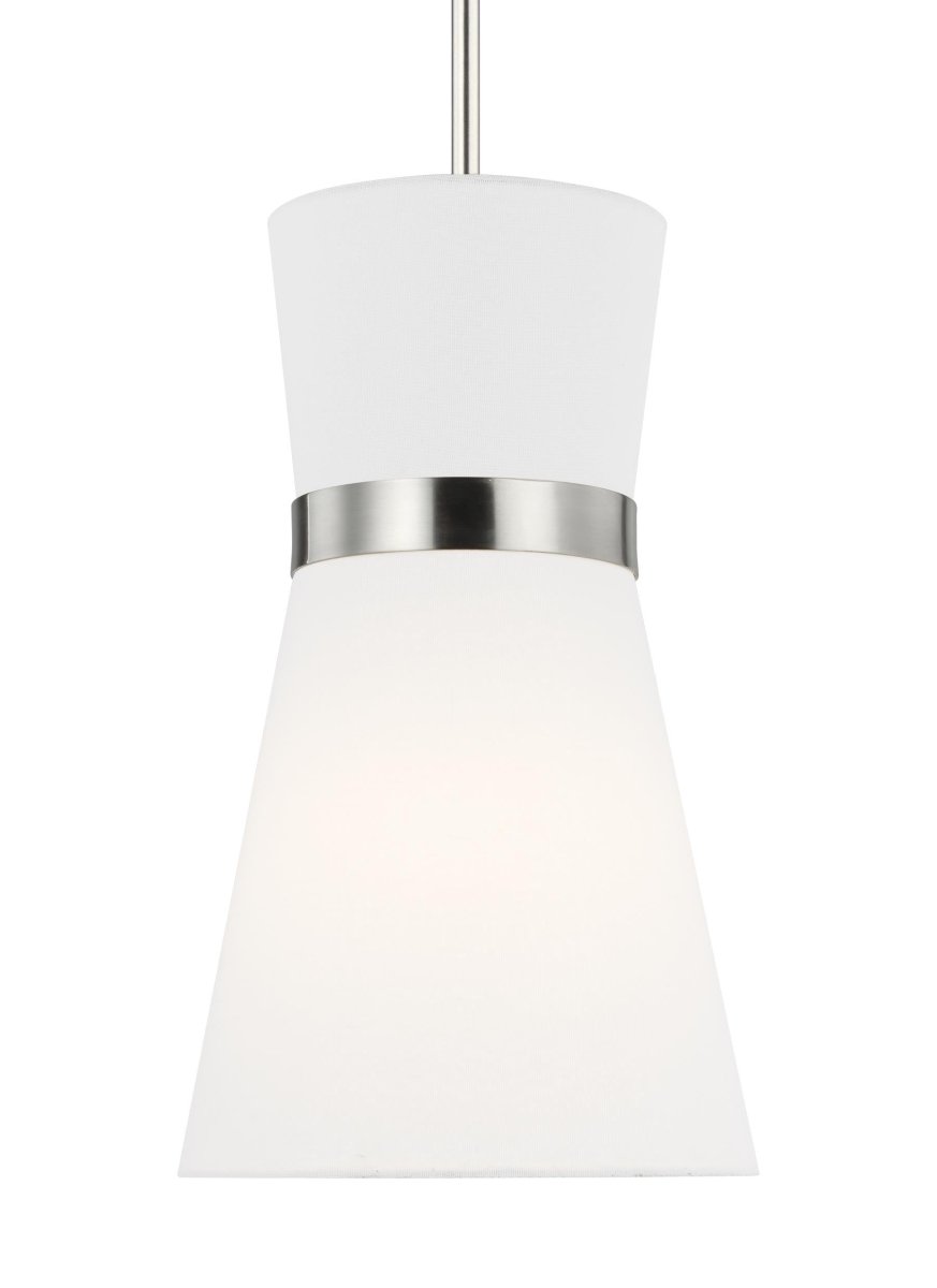 Mini-suspension Clark - Laiton satiné by Visual Comfort Studio | Luminaires & cie