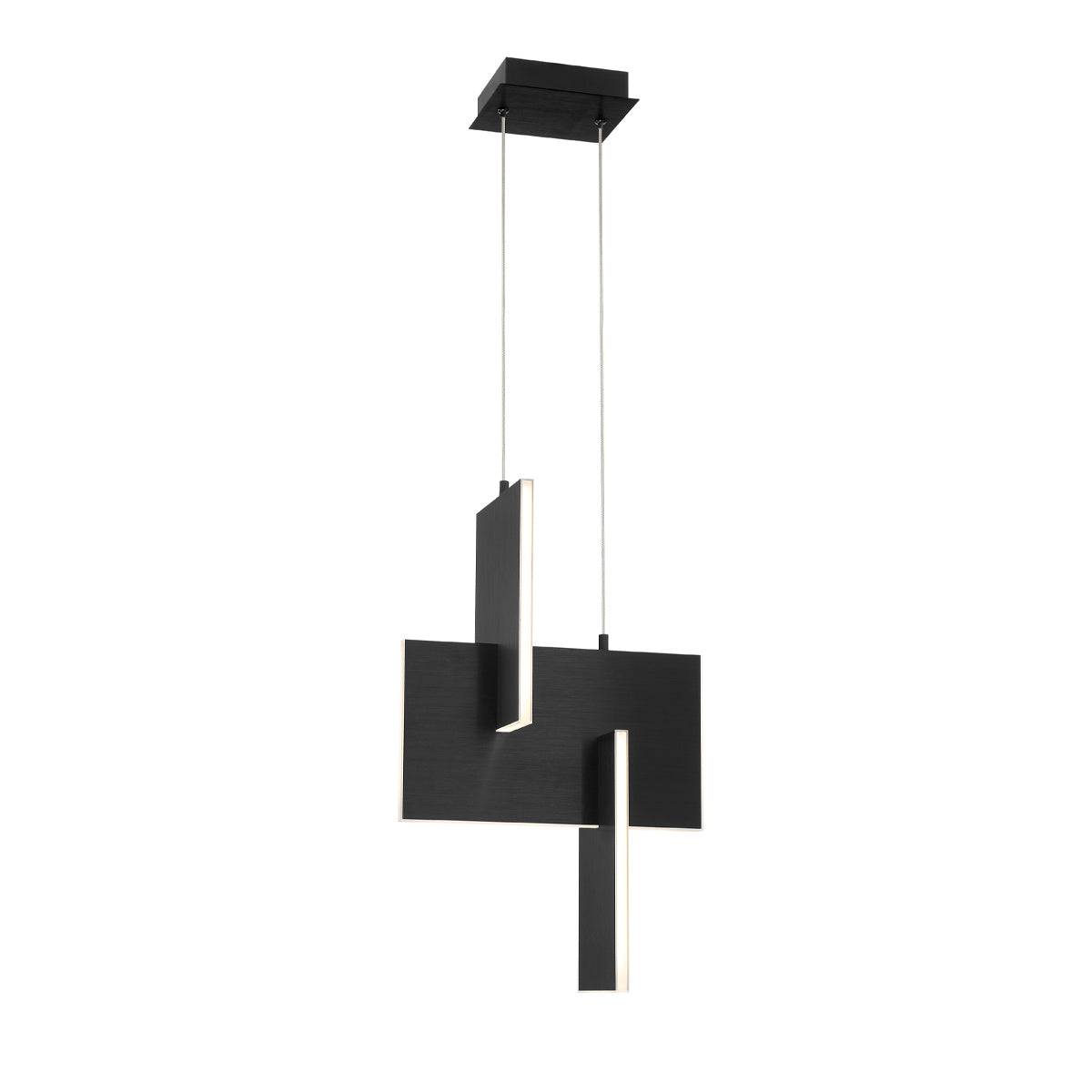 Mini-suspension Coburg Noir anodisé – Eurofase