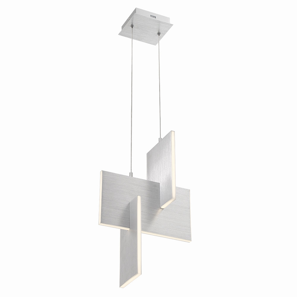 Mini-suspension Coburg Argent anodisé – vue 2