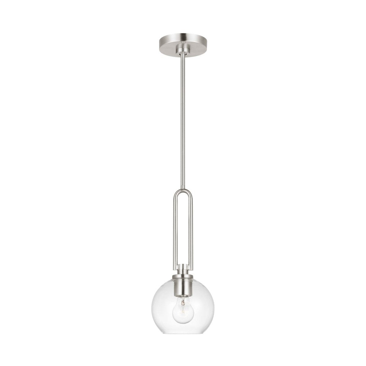 Mini-suspension Codyn - Nickel brossé by Visual Comfort Studio | Luminaires & cie