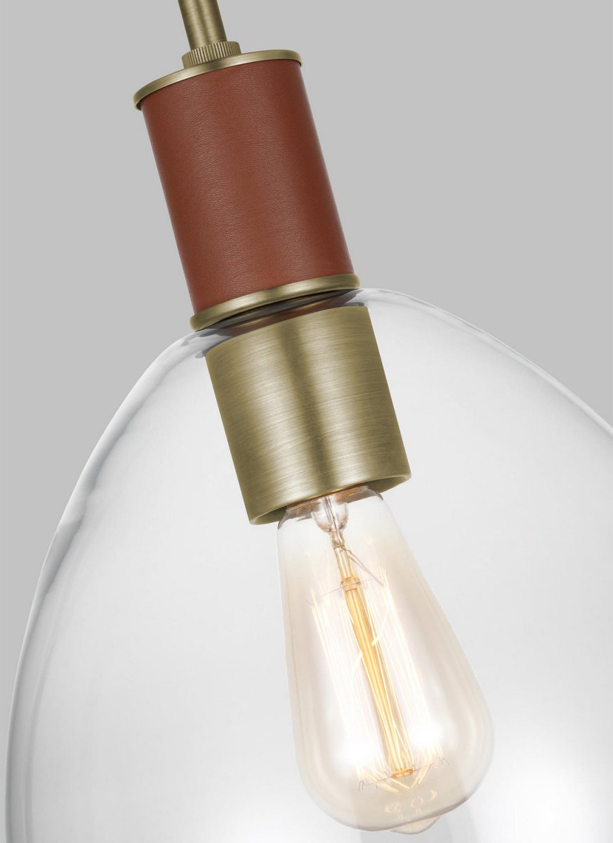Mini-suspension dôme Hadley - by Visual Comfort Studio | Luminaires & cie