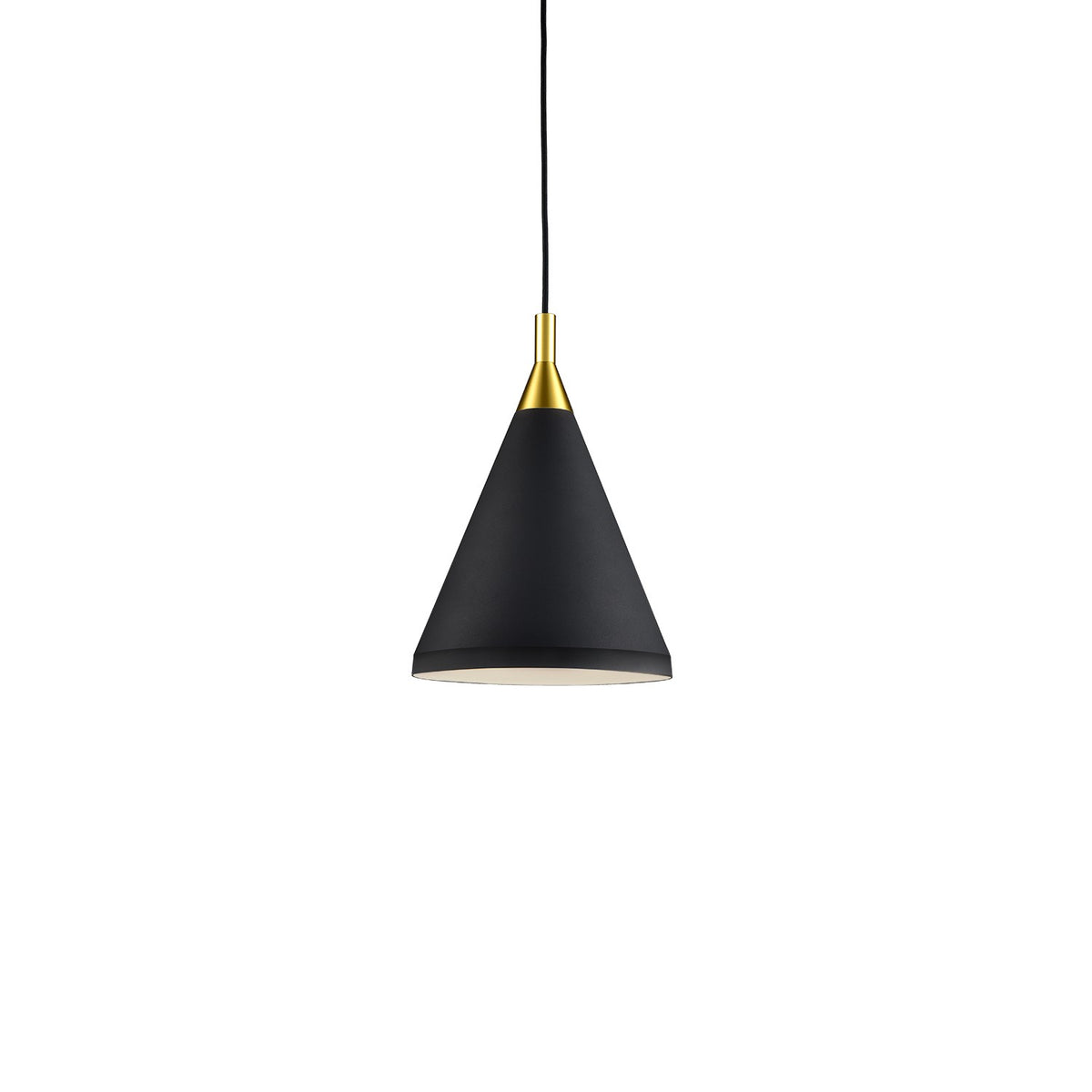 Mini-suspension Dorothy Noir / Or – Kuzco Lighting