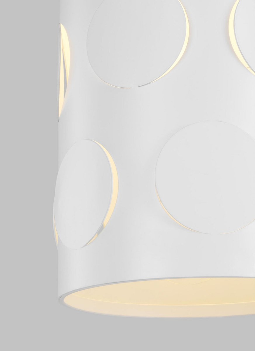 Mini-suspension Dottie - Blanc mat by Visual Comfort Studio | Luminaires & cie