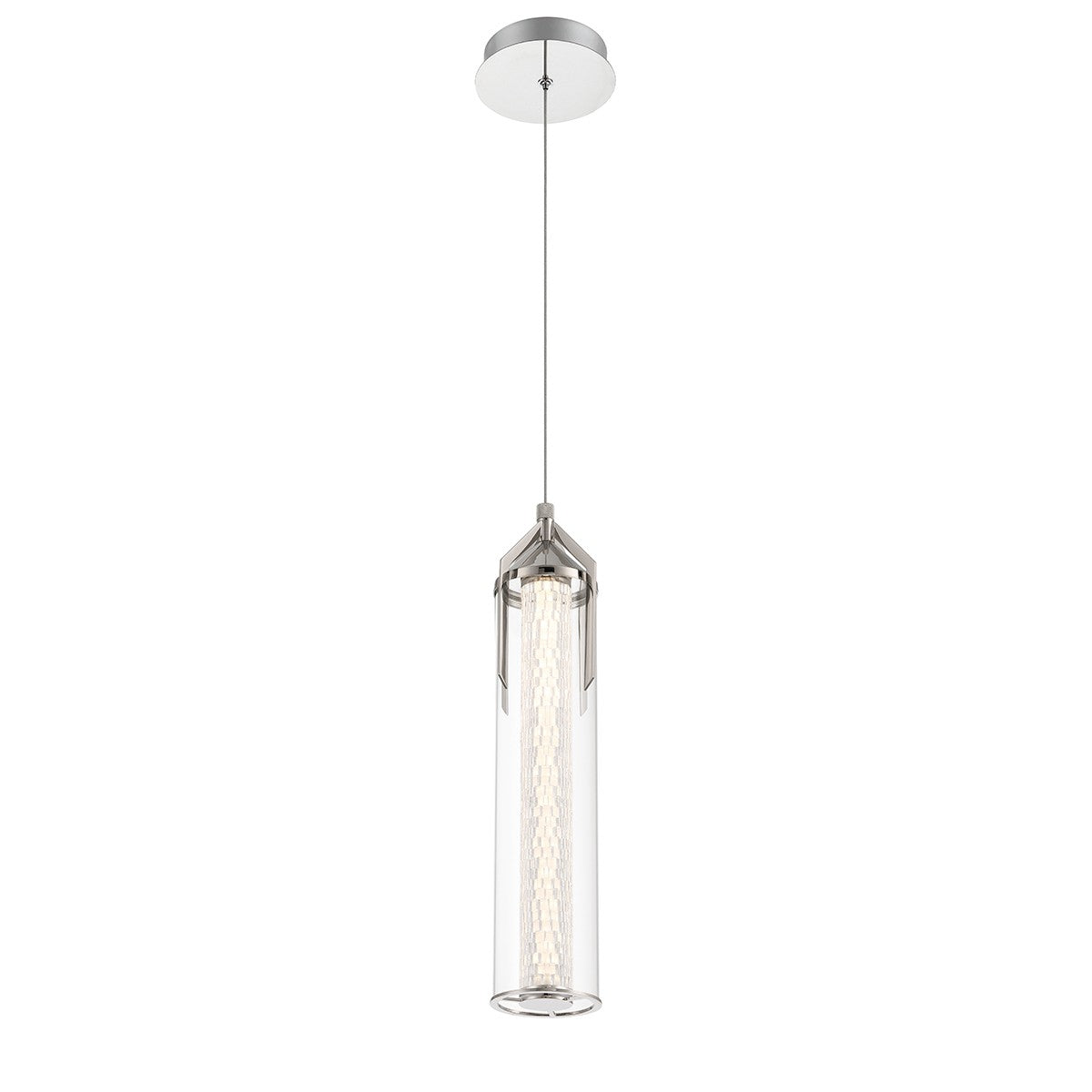 Mini-suspension Espada Nickel poli – vue 2