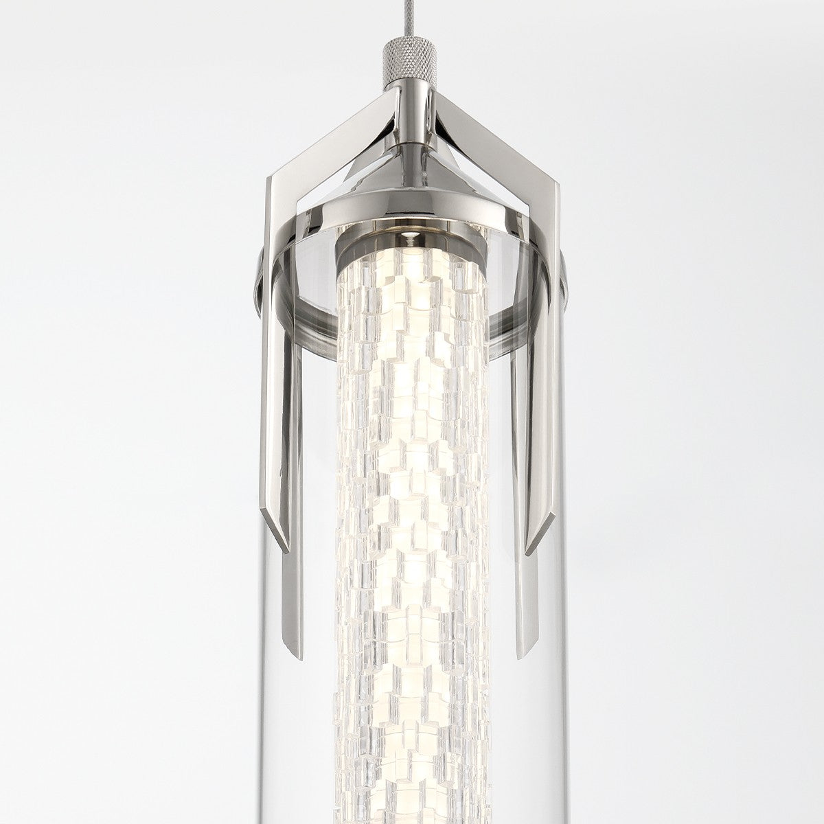 Mini-suspension Espada Nickel poli – vue 4