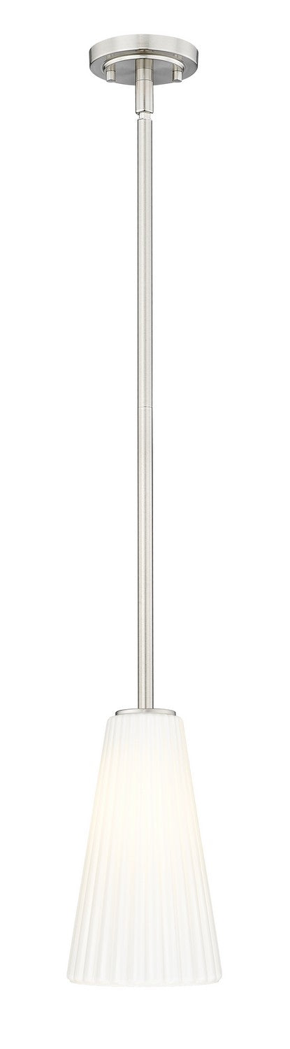 Mini-suspension Farrell Tige, Nickel brossé, 11" – Z-Lite