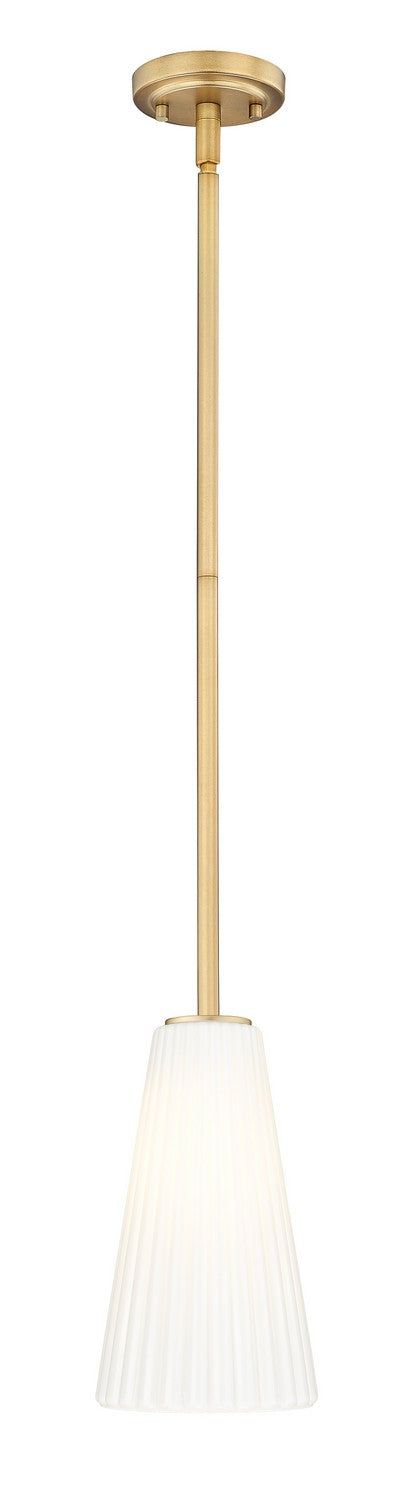 Mini-suspension Farrell Tige, Or moderne, 11" – Z-Lite