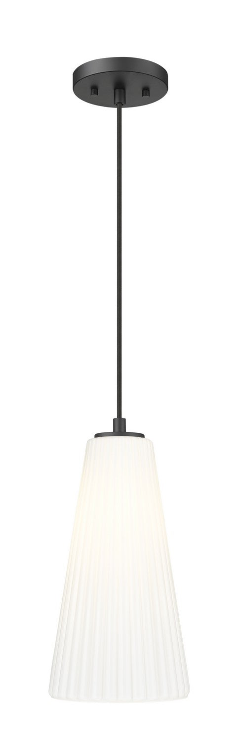 Mini-suspension Farrell Câble, Noir mat, 13 3/4" – Z-Lite