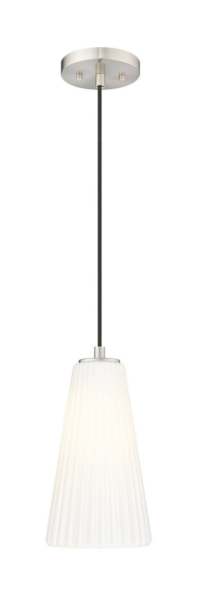 Mini-suspension Farrell - Câble Nickel brossé 11" by Z-Lite | Luminaires & cie