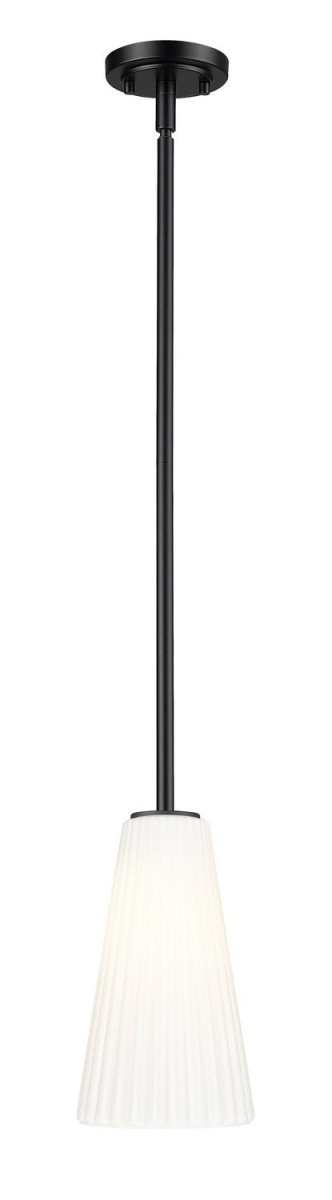 Mini-suspension Farrell - Tige Noir mat 11" by Z-Lite | Luminaires & cie