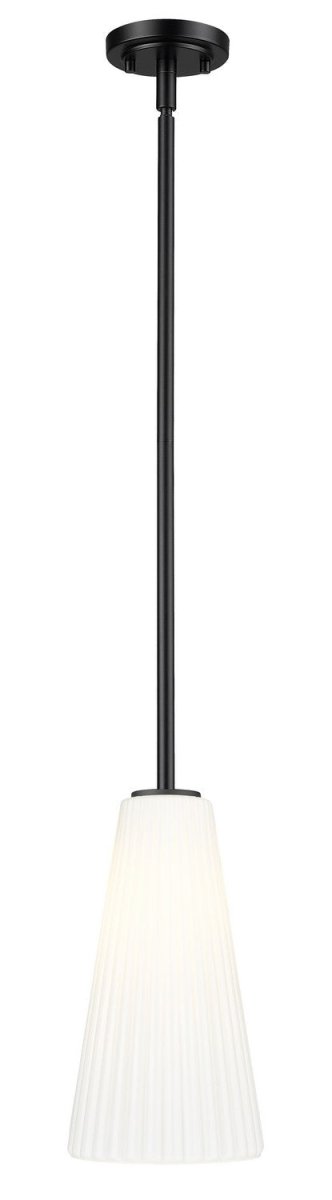 Mini-suspension Farrell - Tige Noir mat 13 3/4" by Z-Lite | Luminaires & cie
