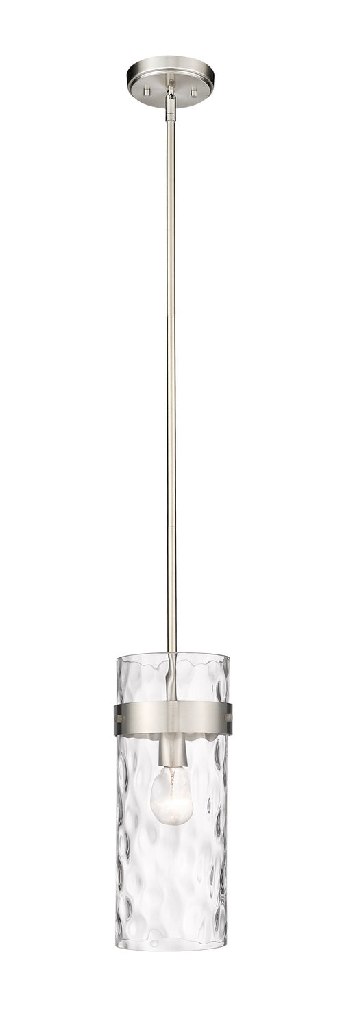 Mini-suspension Fontaine Tige, Nickel brossé, 6 1/2" – Z-Lite
