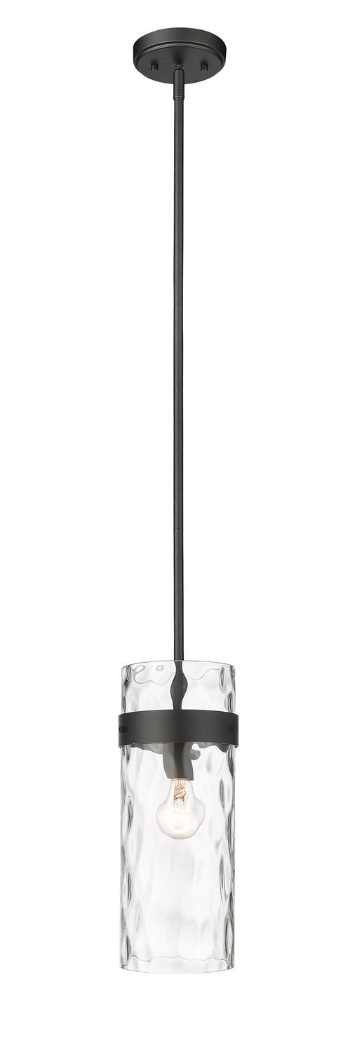 Mini-suspension Fontaine Tige, Noir mat, 6 1/2" – Z-Lite