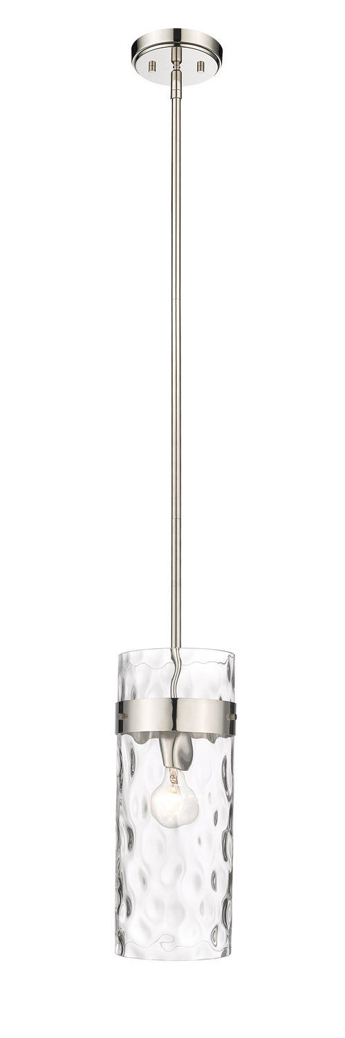 Mini-suspension Fontaine Tige, Nickel poli, 6 1/2" – Z-Lite