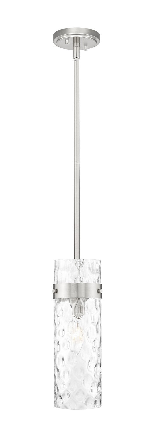 Mini-suspension Fontaine Tige, Nickel brossé, 5 3/4" – Z-Lite