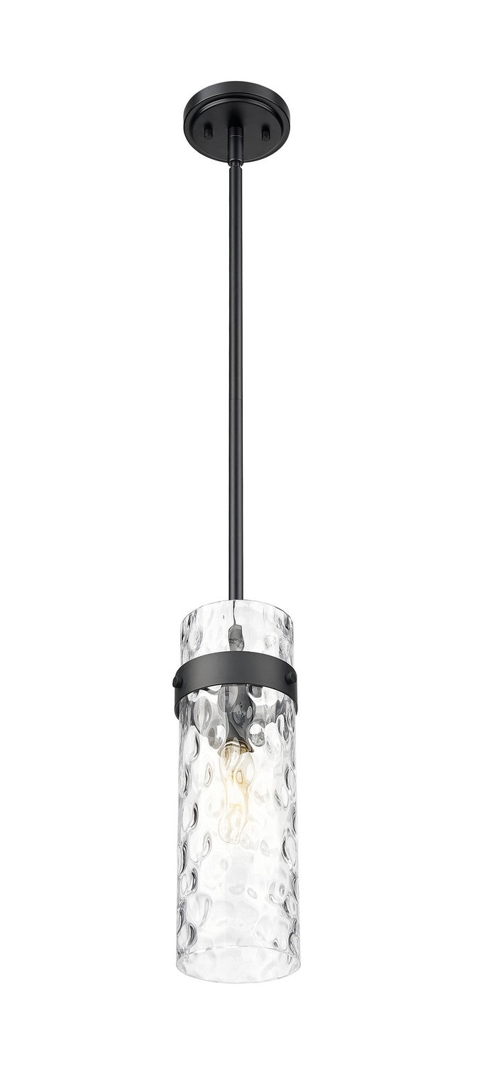Mini-suspension Fontaine Tige, Noir mat, 5 3/4" – vue 3