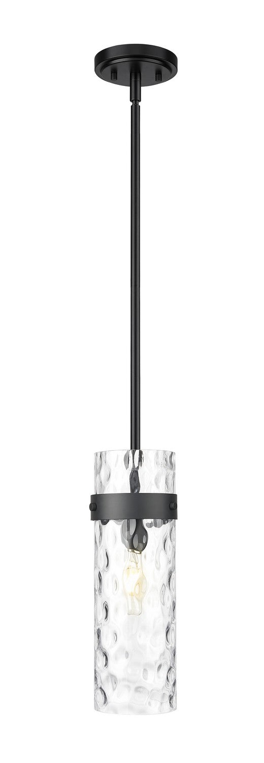 Mini-suspension Fontaine Tige, Noir mat, 5 3/4" – Z-Lite