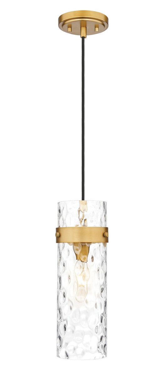 Mini-suspension Fontaine - Câble Laiton frotté 5 3/4" by Z-Lite | Luminaires & cie