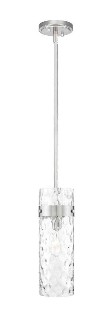 Mini-suspension Fontaine - Tige Nickel brossé 5 3/4" by Z-Lite | Luminaires & cie