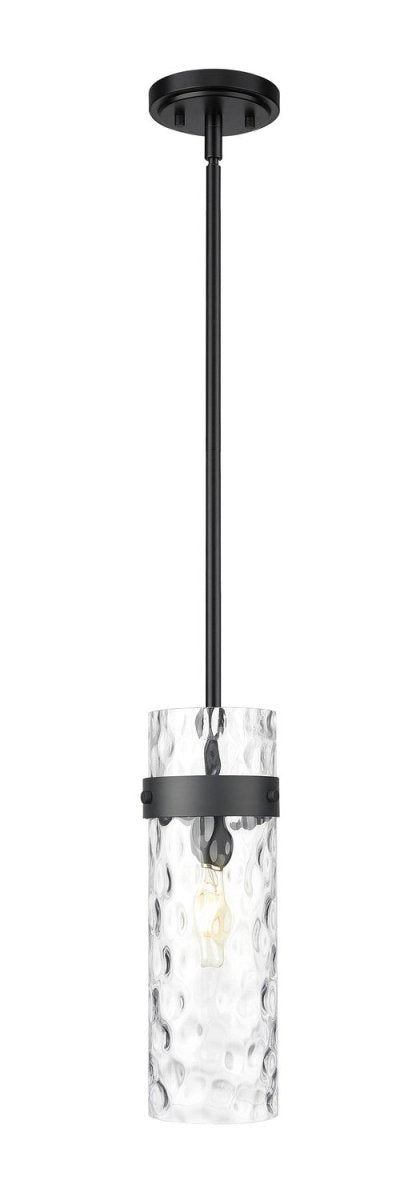 Mini-suspension Fontaine - Tige Noir mat 5 3/4" by Z-Lite | Luminaires & cie