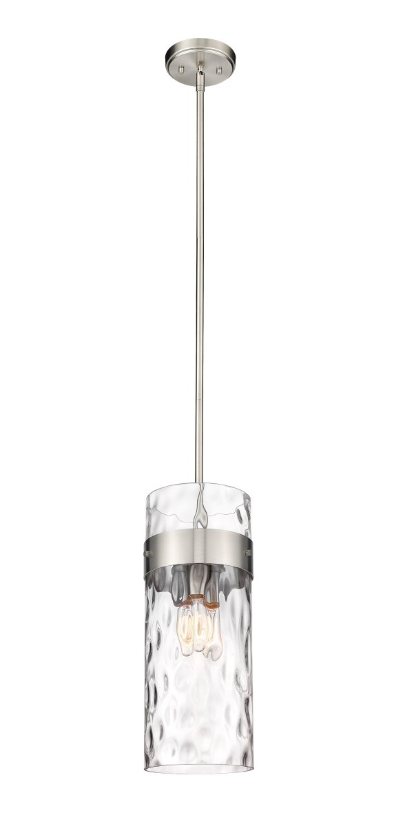 Mini-suspension Fontaine - Tige Laiton frotté 5 3/4" by Z-Lite | Luminaires & cie