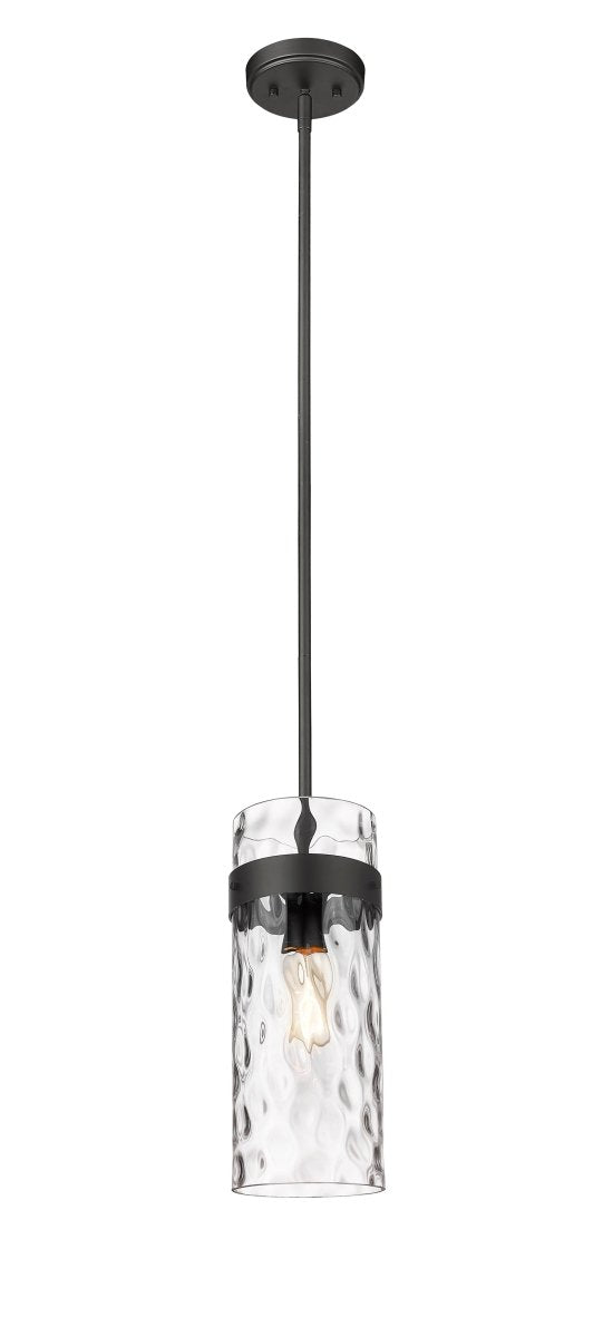 Mini-suspension Fontaine - Tige Laiton frotté 5 3/4" by Z-Lite | Luminaires & cie
