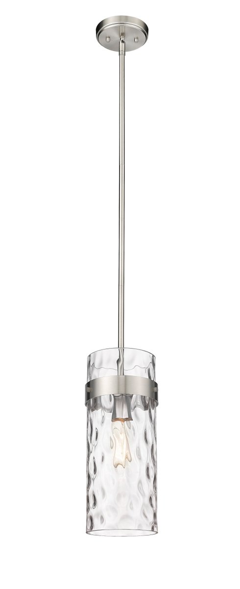 Mini-suspension Fontaine - Tige Laiton frotté 5 3/4" by Z-Lite | Luminaires & cie