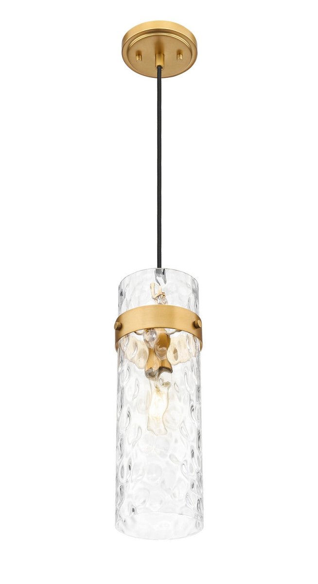 Mini-suspension Fontaine - Tige Laiton frotté 5 3/4" by Z-Lite | Luminaires & cie