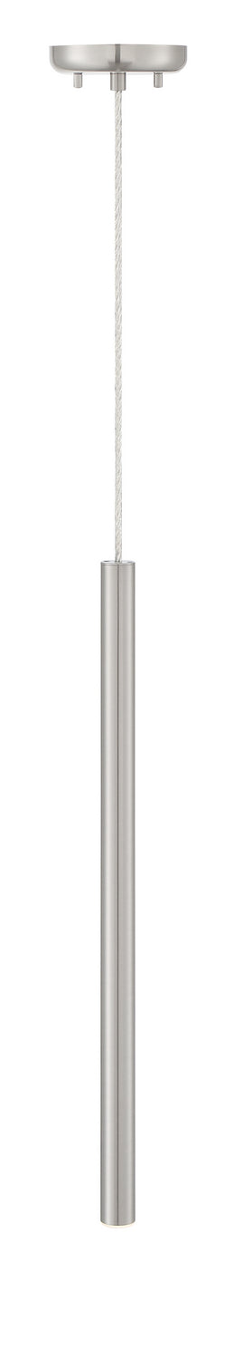 Mini-suspension Forest Câble coaxial argenté, Nickel brossé, 24" – vue 4