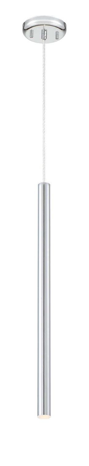 Mini-suspension Forest Câble coaxial argenté, Chrome, 24" – vue 2