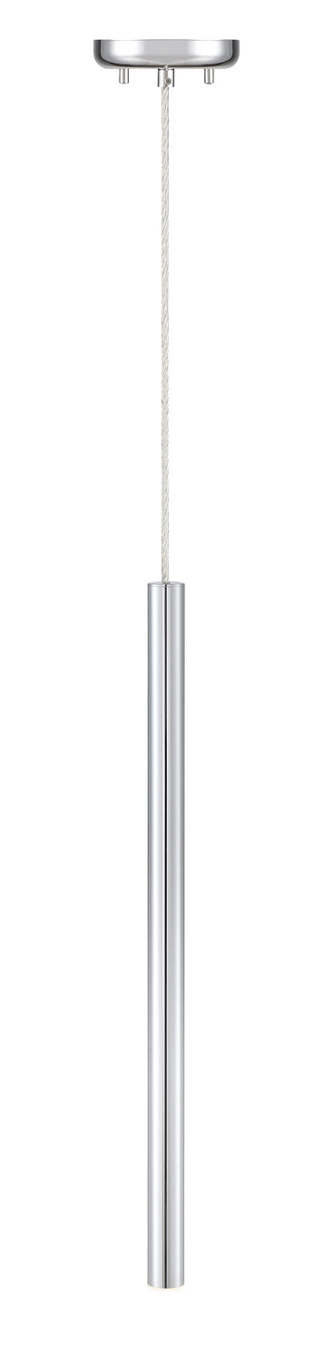Mini-suspension Forest Câble coaxial argenté, Chrome, 24" – vue 4