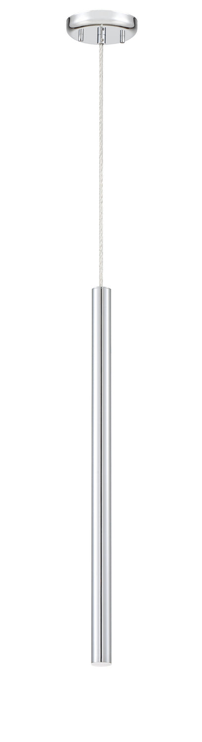Mini-suspension Forest Câble coaxial argenté, Chrome, 24" – vue 5