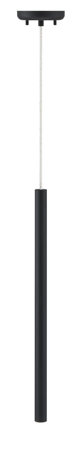 Mini-suspension Forest Câble coaxial argenté, Noir mat, 24" – vue 4